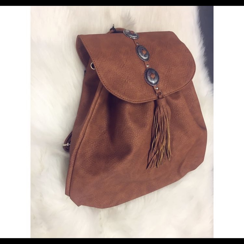 Leather backpack✨✨✔️✔️